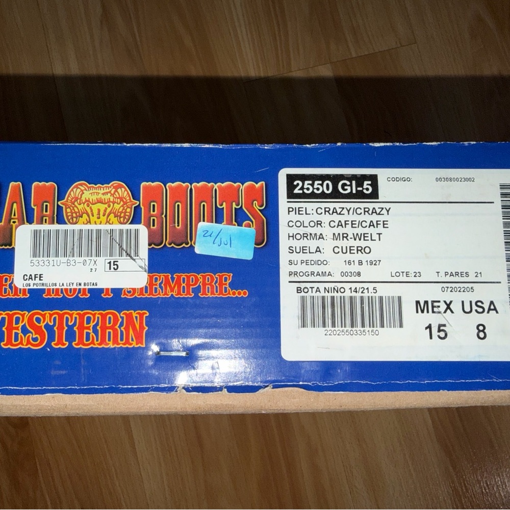 Mr. Welt Kids Crazy Cafe Boots